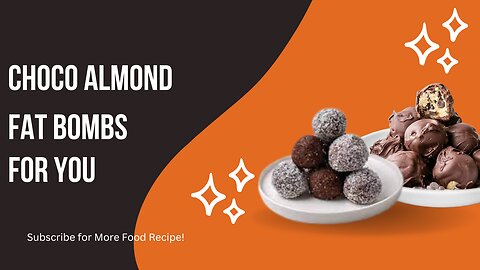 Choco Almond Fat Bombs