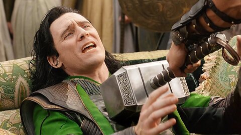 Thor Throws His Hammer At Loki - Loki As Odin Scene - Thor: Ragnarok (2017) Movie Clip HD