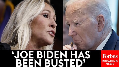 BREAKING- Marjorie Taylor Greene Says She Has 'Direct Evidence' Of Biden 'Money Laundering Scheme'