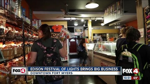 Edison Festival of Light draws crowds to downtown businesses