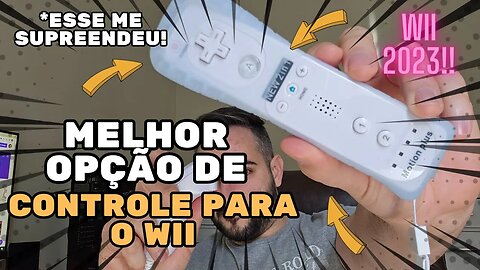 Encontrei o MELHOR Controle de Wii! Compre no Aliexpress!