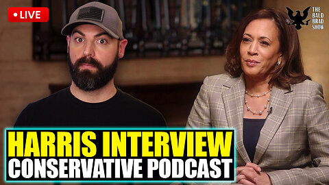 Kamala Harris CNN Interview With Bald Brad