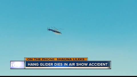 Hang glider pilot dies in crash at Mountain Home Gunfighter Skies air show