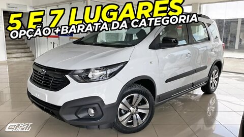 CHEVROLET SPIN ACTIV 2022 FICHA TÉCNICA, PREÇO, CONSUMO E DETALHES! VALE A PENA?