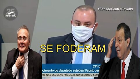 CPI DA COVID: Omar Aziz e Renan vagabundo se deram mal