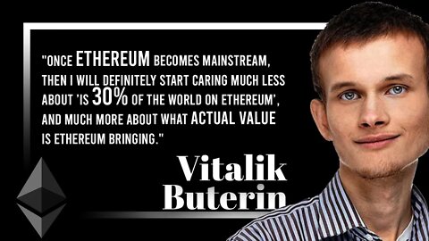 Vitalik Buterin: Ethereum Will Most Likely Be Mainstream and the Most Secure Base Layer