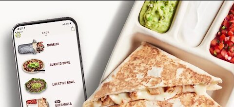 Chipotle offers first customizable entree option