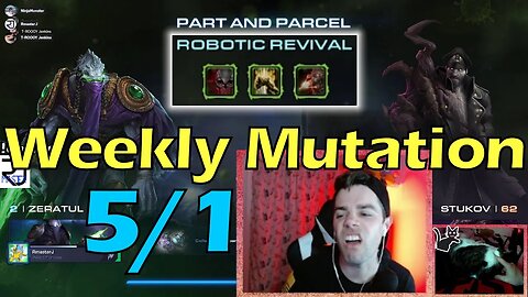 Robotic Revival - Starcraft 2 CO-OP Weekly Mutation w/o 5/1/23 with NinjaMonster