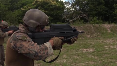 Recon Marines Participate in Foreign Weapons Range with Peruvian Marine Commandos - UNITAS 2021