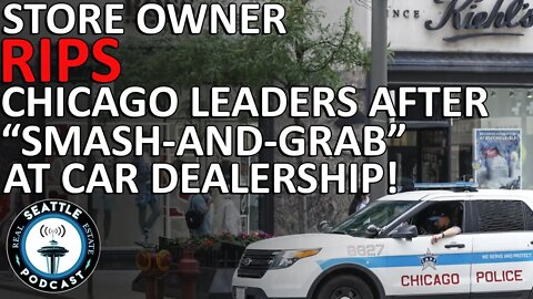 Store Owner Rips Chicago Leaders After Smash-and-Grab at Car Dealership