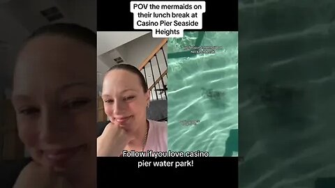 @Becca Bastos #mermaid POV the mermaids on their lunch break at Casino Pier Seaside Heights. #pov