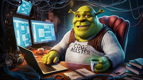 Shrek As Computer Engineer 🧑‍💻🧌