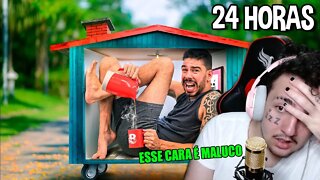 Sobrevivi 24 HORAS na MENOR Casa do BRASIL | Balian - Léo Muriel React