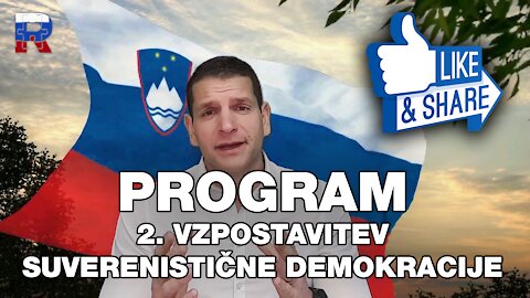 PROGRAM: 2. Vzpostavitev suverenistične demokracije