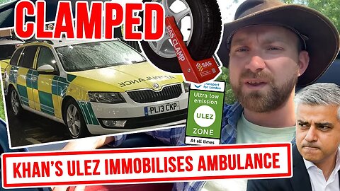 ULEZ is taking Ambulances OFF THE ROAD - Full Story