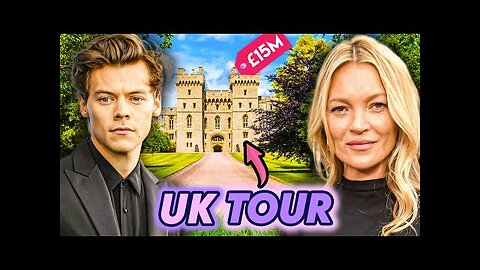 10 Celebrities Who Live In United Kingdom - Kate Moss, Harry Styles & More