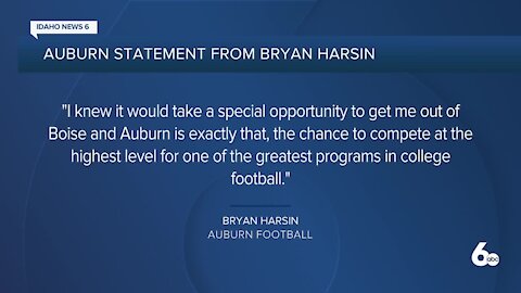 Auburn officially announces Bryan Harsin as head coach