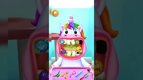 take out a bad tooth and get a new one #kidsvideo #subscribe #kids game