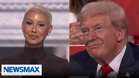 Amber Rose rejects 'media's lies' about Trump | RNC 2024