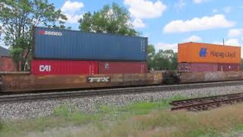 Norfolk Southern Train Meet Fostoria, Ohio June 13, 2021