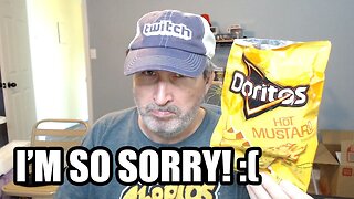 I'M SORRY, DORITOS! 😢 | Doritos Hot Mustard Chips UPDATE