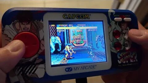 Review and Impressions of Super Street Fighter II My Arcade Pocket Player EL BIG MOJON