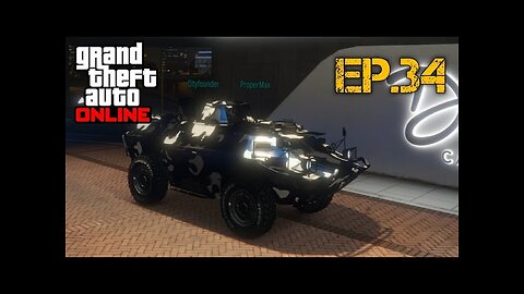 TailslyPlays GTA 5 Online[Ep.34]wanted level Challenge of APC