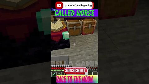 Race To The Moon -He Calls Me Worse | Minecraft