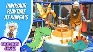 Dinosaur Playtime at Kanga's | Cowboy Jack