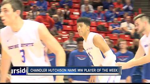 Hutchison was named the MW Player of the Week