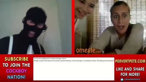 Pervert Pete Meets His Arch Rival On Omegle - Omegle Funny Moments