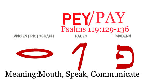 PEY/PAY PSALM 119:129-137