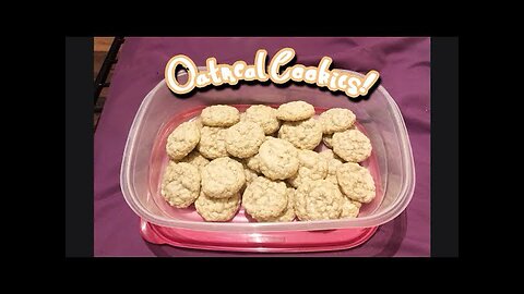 Oatmeal Cookies!