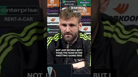 'The manager has shown a lot of trust in me! I want to repay that with my performances' | Luke Shaw