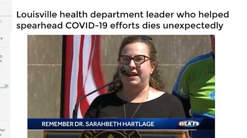 Kentucky Mass Vaccination Coordinator Dies Suddenly.