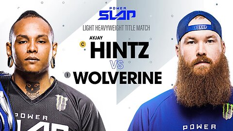 AyJay Hintz vs Wolverine - Light Heavyweight Title Match _ Power Slap 4, August 9 on Rumble.