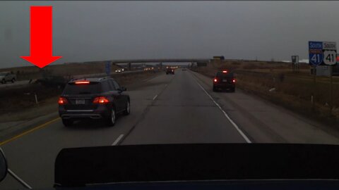 Man Is Tailgating The Car In Front Of Him — Then The Other Driver Decides He's Had Enough