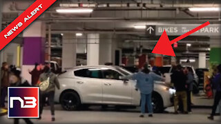 Climate Activists Surround Sen Manchin in a Parking Garage, Then Do the Unthinkable