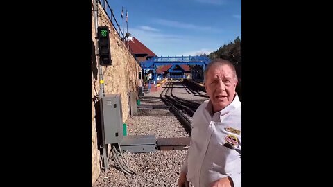 Advanced Rail Systems Switch Demonstration at Pikes Peak Cog Railway