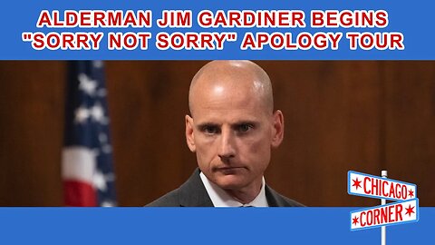 Gardiner Begins "Sorry, Not Sorry" Apology Tour, Sorry He Got Caught