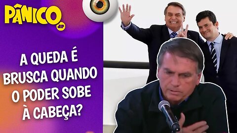 Bolsonaro: 'SE MORO ESTIVESSE NUMA BOA COMIGO, PODERIA ATÉ SER MEU VICE NESSA CAMPANHA''