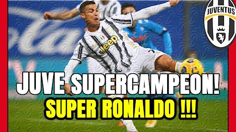 CRISTIANO RONALDO da la SUPERCOPA a la JUVENTUS en una emocionante final ante el NAPOLI!