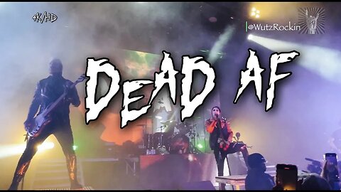 Motionless In White- D*E*A*D AF -Dallas, TX-Live 2022