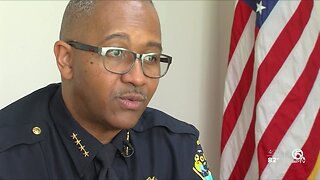 Boynton Beach Police Chief Michael Gregory discusses heart health after recent surgery