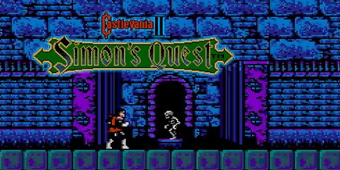 Castlevania II Simon's Quest.