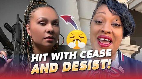 Mechee X served Cease & Desist Order by Angela Stanton King!