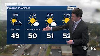 Thursday Noon Forecast