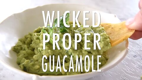 Proper Guacamole