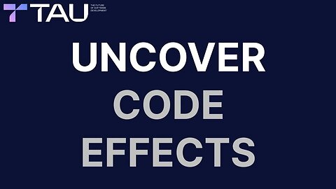 Cybersecurity | Uncover Code Effects | TAU 💎 #tauchain #tau