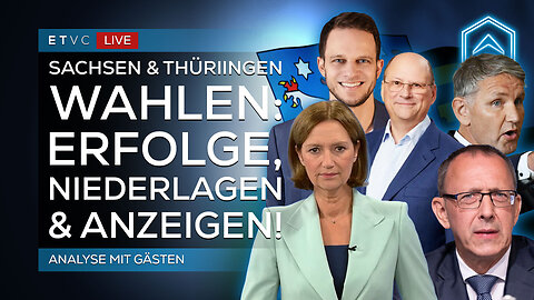 🟥 LIVE | NACH der WAHL: Medien wollen Erfolg von Sachsen & Thüringen vermiesen! | #ANALYSE